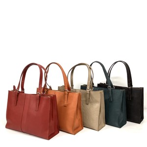 Tote Bag Genuine Leather 5-colors Made in Japan