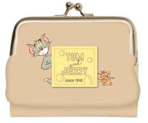 Wallet Gamaguchi marimo craft Tom and Jerry Patch