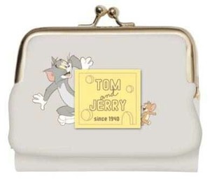 Wallet Gamaguchi marimo craft Tom and Jerry Patch