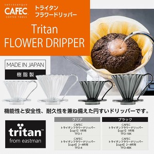 Coffee Drip Kettle Flower Dripper black