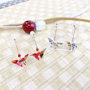Pierced Earringss Origami