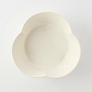 asumi(彩澄) 13cm花型小鉢(大) 白結晶[日本製/美濃焼/和食器/リサイクル食器]