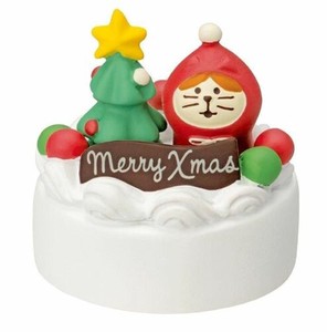 【予約販売】 concombre ねこずきんのクリスマスケーキ  ZXS-35015X