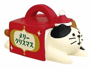 【予約販売】 concombre ケーキ箱つっこみ猫  ZXS-35017X