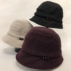 【秋冬帽子】秋冬婦人帽子　後ろ割れダウン　抗菌防臭　レディース帽子