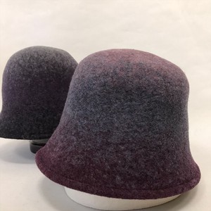 【秋冬帽子】秋冬婦人帽子　チューリップ　グラデーション　レディース帽子