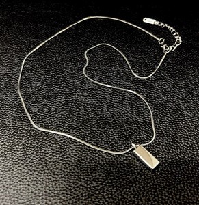 Stainless Steel Chain Necklace Simple