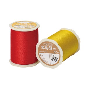 【ミシン糸】 フジックス キルターソフト 50番 50m 家庭用 キルト パッチワーク 40色