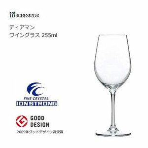 グッドデザイン賞 ワイングラス 255ml 東洋佐々木ガラス ディアマン RN-11237CS