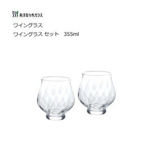 ワイングラスセット 食洗機対応 355ml 東洋佐々木ガラス G101-T286 2個入り