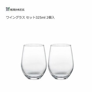 ワイングラス セット クリア 325ml  東洋佐々木ガラス  G101-T270 2個入
