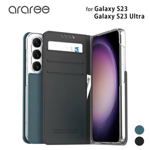 araree Galaxy S23 / Galaxy S23 Ultra 対応 手帳型スマホケース Mustang Diary [SAMSUNGの公式認証]