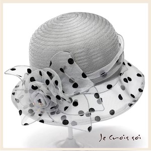 Capeline Hat Design Polka Dot