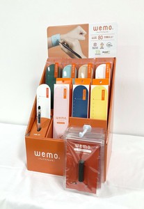 wemo バンドタイプ（什器セット） バンドタイプ全7色×3本+wemoペン×5本のセット