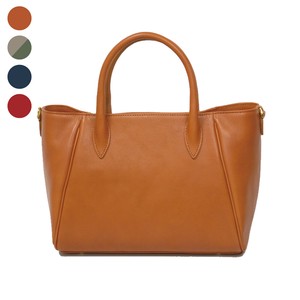 Handbag Genuine Leather 2-way Made in Japan