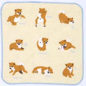 Gauze Handkerchief Gauze Towel Chiba Shiba Made in Japan