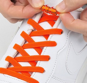 結ばない靴紐　結ばない ひも 靴ひも くつ ひも 全12色 高伸縮性 2本1セット
