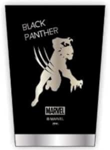 Pouch Stainless Steel Black Panther L Marvel