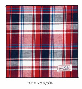 cocohibi Towel Handkerchief Plaid Made in Japan
