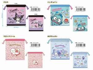 Pouch Drawstring Bag Sanrio Characters