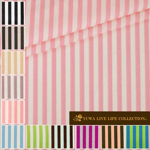 Cotton White Pink Stripe Casual 11-colors
