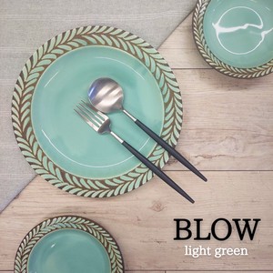 Mino ware Donburi Bowl Green Western Tableware