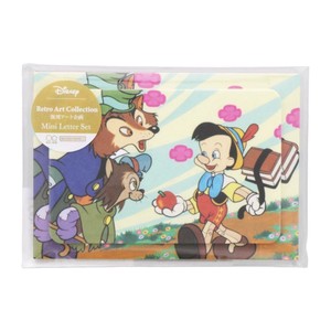 【レターセット】ピノキオ ミニレターセット レトロ アートコレクション