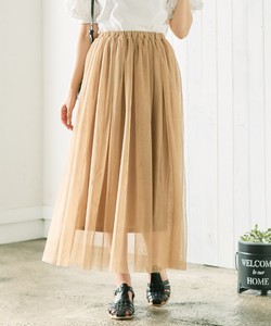 Skirt Tulle Lace Long Tulle Skirts Ladies'