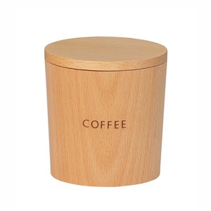 木製コーヒーキャニスター/コーヒーメジャー＜スプーン＞【メープル/ビーチ】【インテリア】【室内備品】