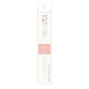 Chopsticks Sanrio Face Clear 18cm