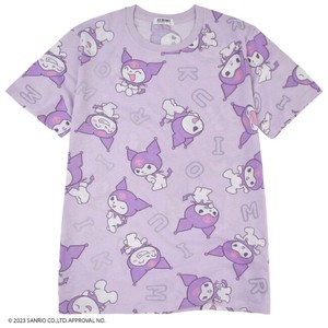 T-shirt Pudding T-Shirt Sanrio Characters KUROMI