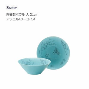 Mino ware Donburi Bowl Ariel Skater L size 21cm