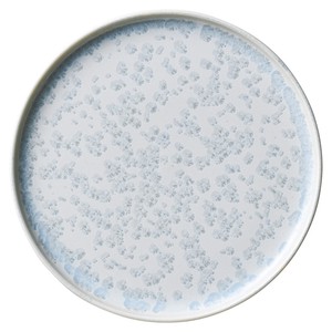ZUK 藍晶6.0丸浅口切立皿　　【日本製　磁器】