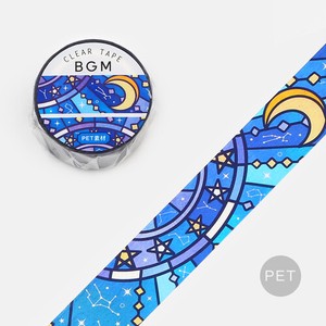 BGM Washi Tape Stained Glass Tape Clear
