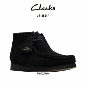 CLARKS(クラークス)ワラビーブーツ スエード シューズ ハイカット メンズ 26155517