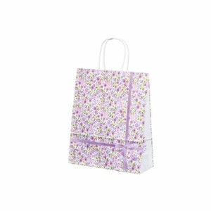 紙袋 パックタケヤマ 自動手提袋 HBT 紫花 (アイカ)
