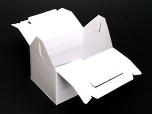 ケーキ箱 DE-16 ショートホワイト #5 ヤマニパッケージ