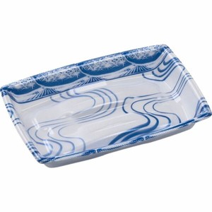 刺身・鮮魚容器 エフピコ 角盛鉢20-13(30)A 水紋青