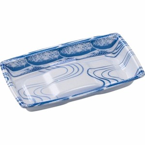刺身・鮮魚容器 エフピコ 角盛鉢20-11(30)A 水紋青