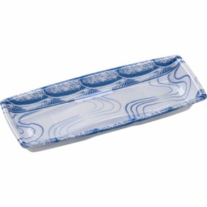 刺身・鮮魚容器 エフピコ 角盛鉢25-10(30)A 水紋青