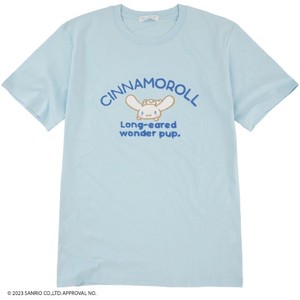 T-shirt T-Shirt Spring/Summer Sanrio Characters Cinnamoroll Embroidered