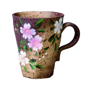 Kutani ware Mug Cherry Blossoms