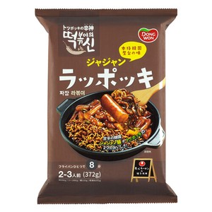 東遠 即席ジャジャンラッポッキ 342g (2人前) 韓国ジャージャー麺・トッポキ