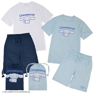 Men's Loungewear T-Shirt Drawstring Bag Sanrio Characters Cinnamoroll