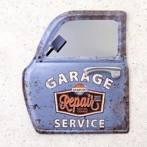 カー ドアミラー Car Door Mirror "GARAGE SERVICE LB"