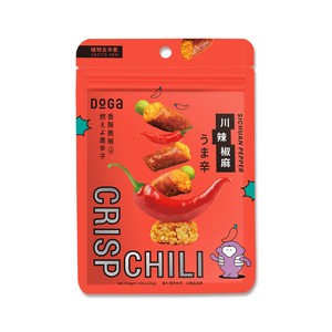 新発売　クリスプチリ　四川花椒（ホアジャオ）風味【辛い】【おつまみ】【台湾】