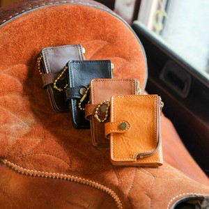 Key Case Mini carl Genuine Leather 4-colors Made in Japan