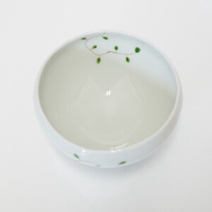 Donburi Bowl Arita ware Plants 4-sun Made in Japan