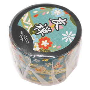 Washi Tape Yuzen Masking Tape Asagi
