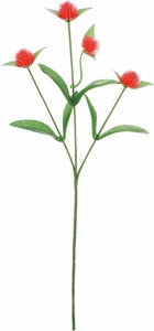 【造花】センニチコウ　レッド　FF　−3081R